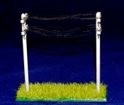 HO Scale - Utility Poles - 5 Pack